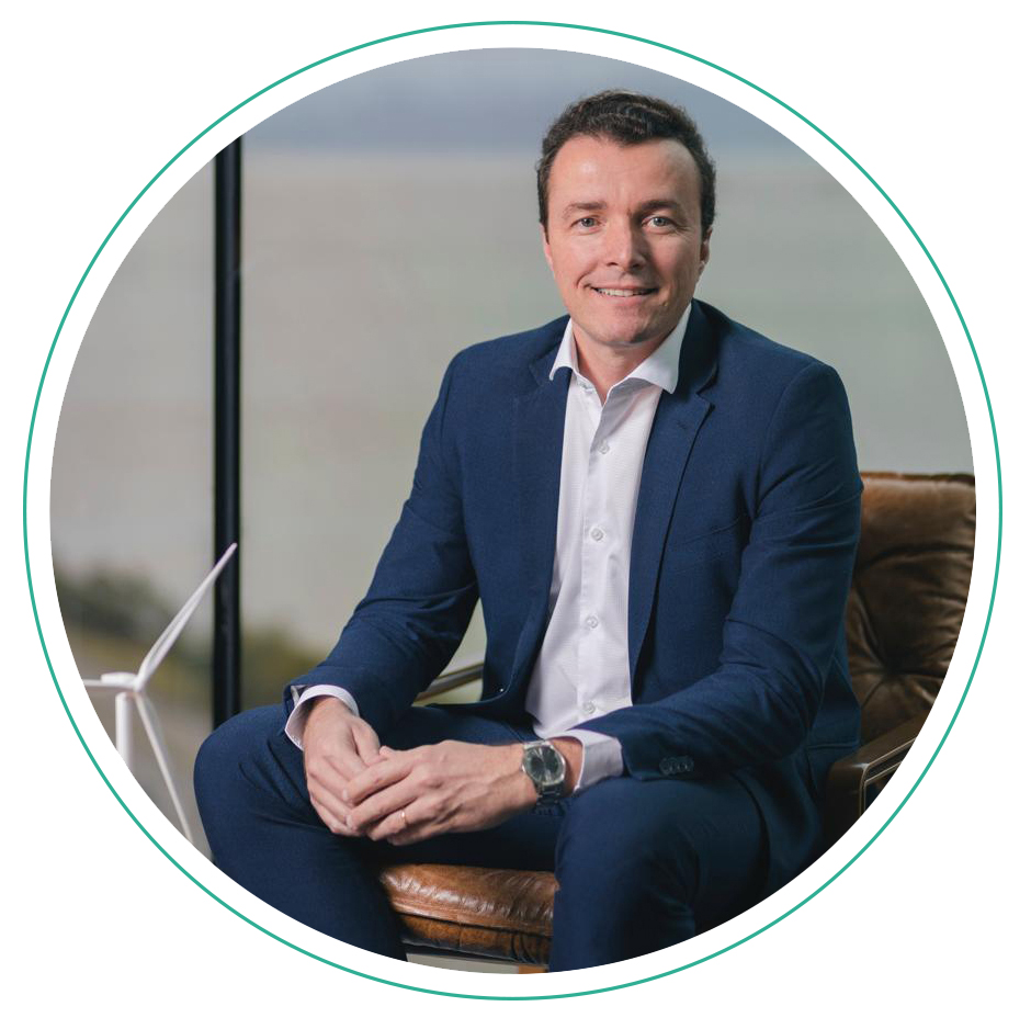 Retrato de Gabriel Mann, representante da Engie Brasil