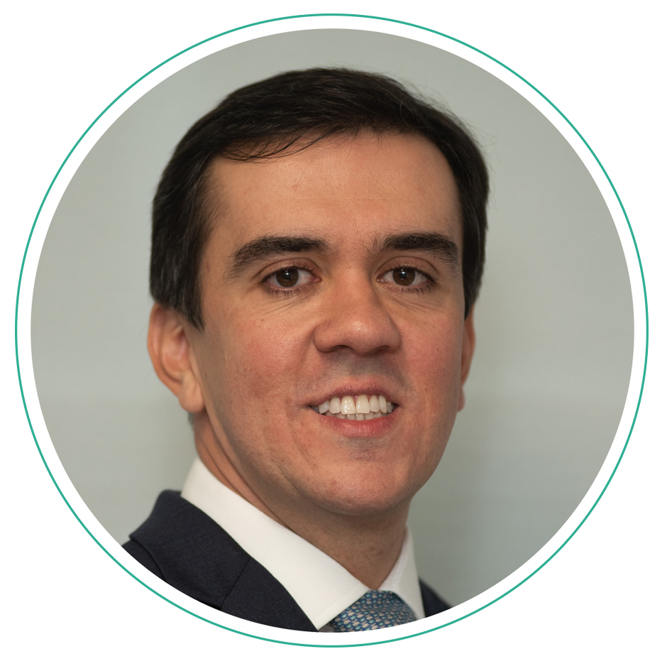 Retrato de Rodrigo Limp, presidente do Conselho de Administração
